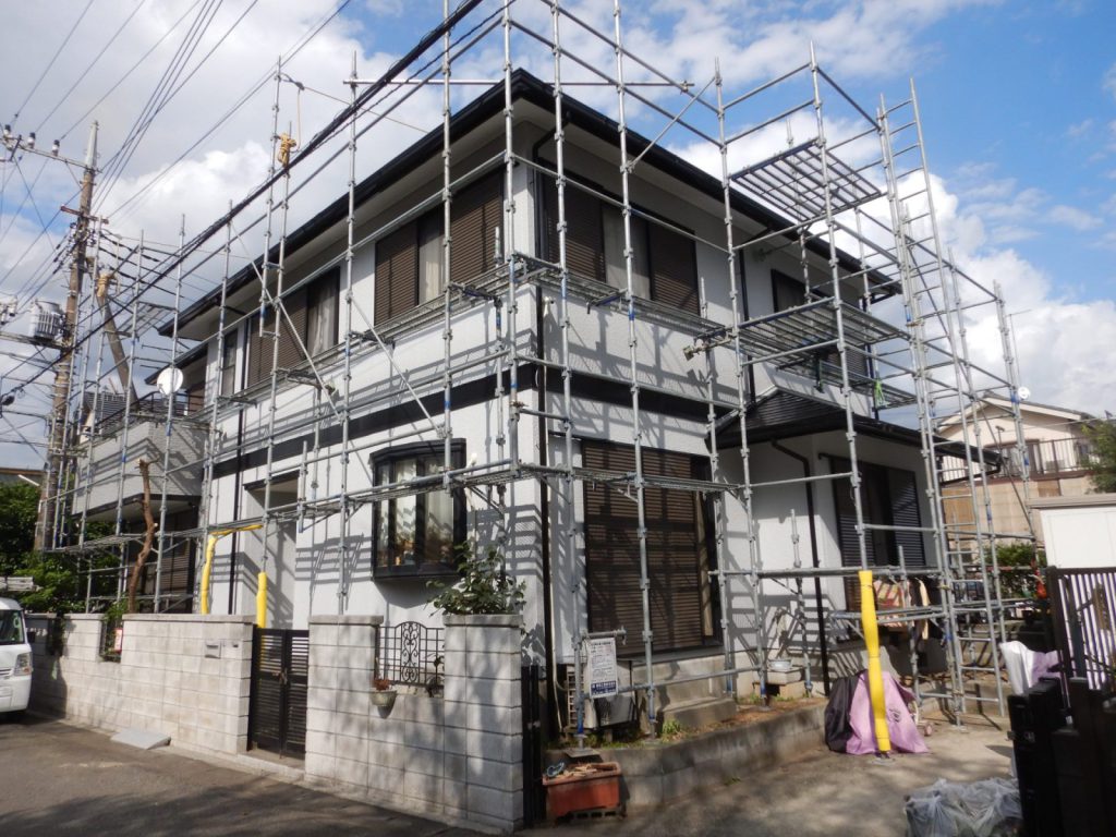 足場工事