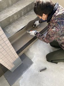 タキステップ貼り