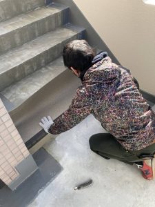 タキステップ貼り