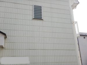 施工前　サイディング腐食