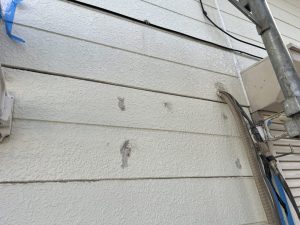 サイディング回りに合わせて再利用