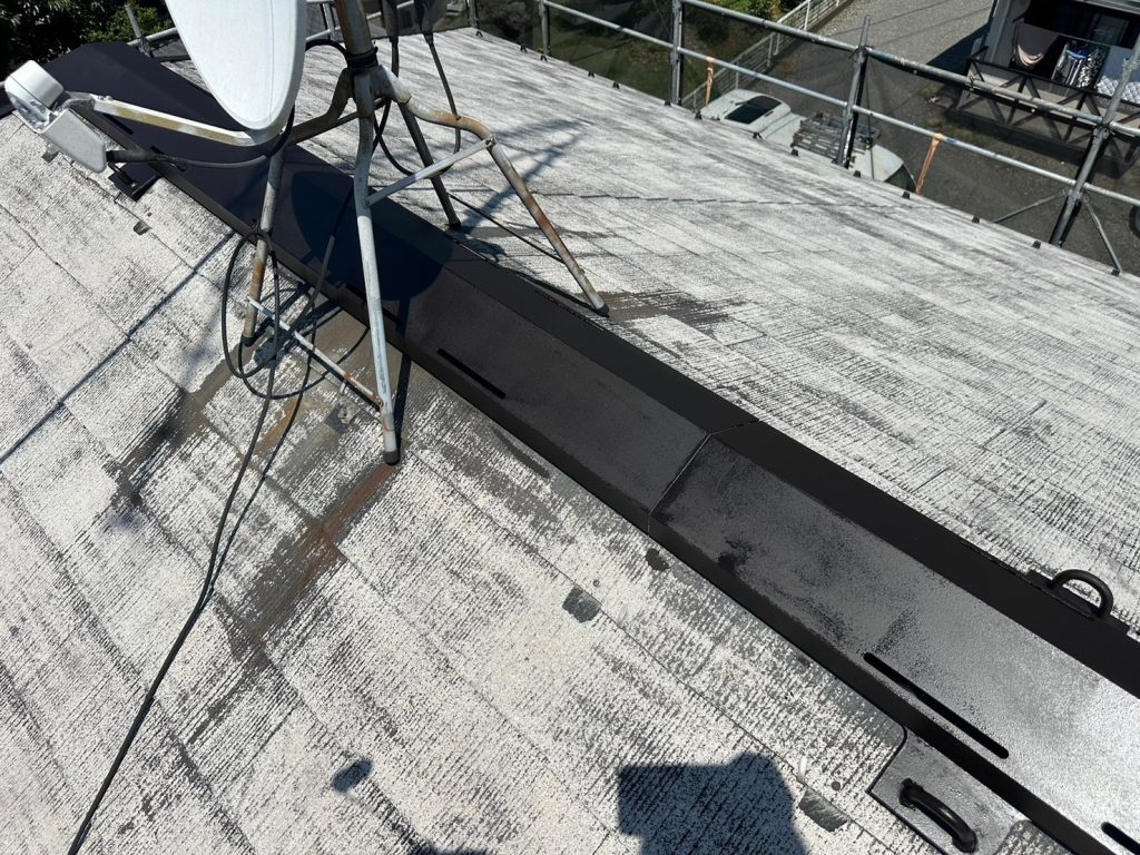 棟板金さび止め塗装