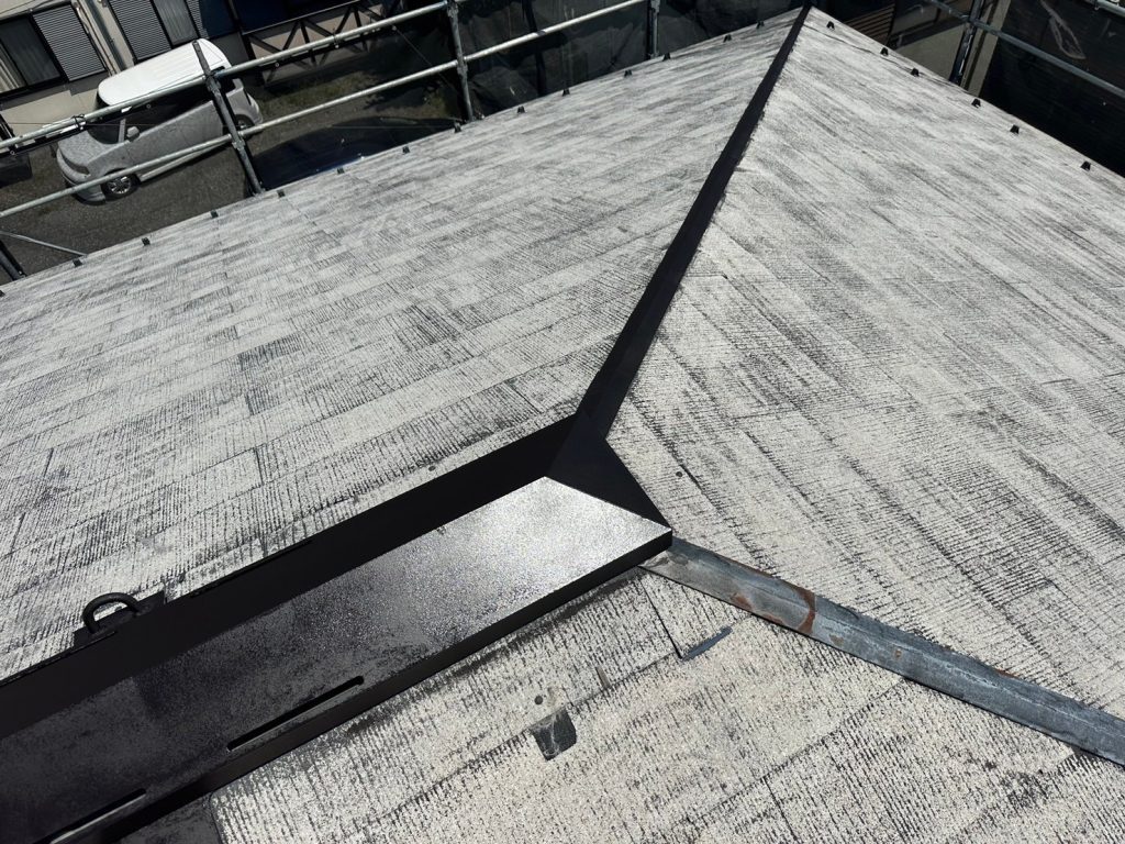 棟板金さび止め塗装