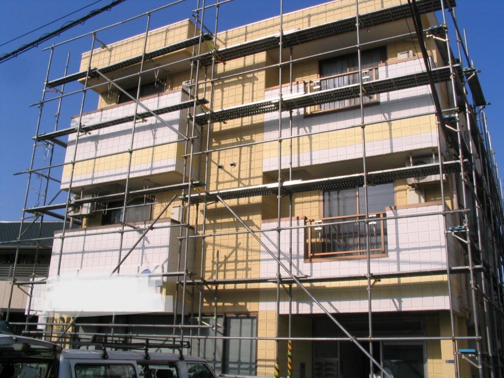 単管ブラケット足場